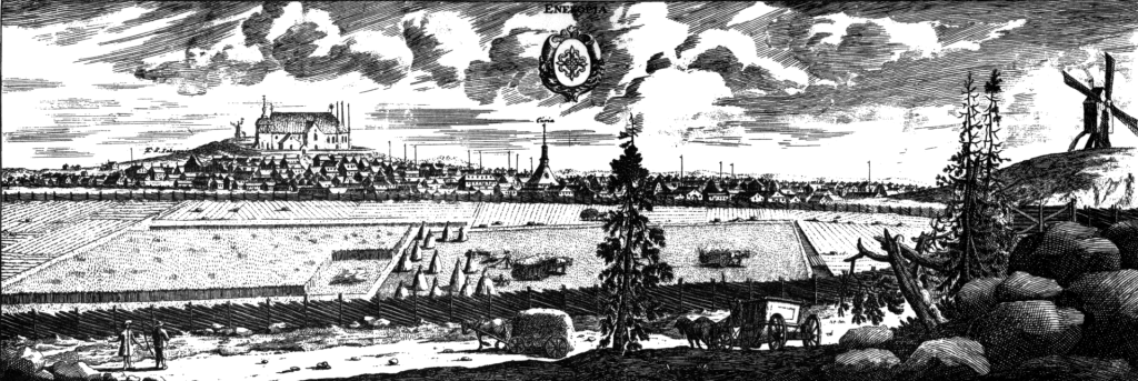 Enköping omkring år 1700