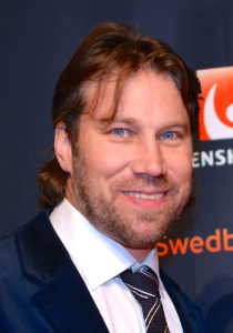 Peter Forsberg and Nicole Nordin in January 2014 - version 3