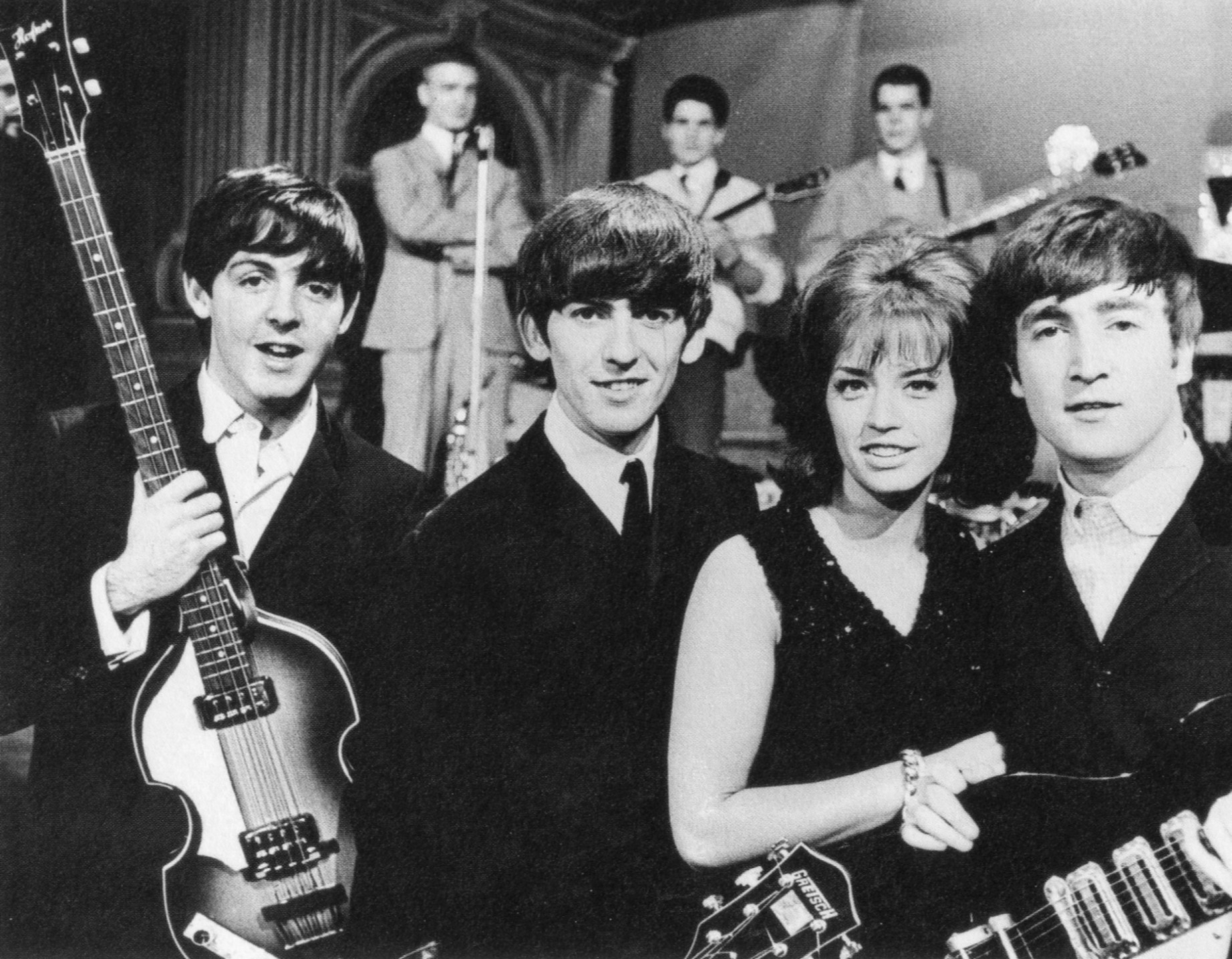 Lill-Babs med The Beatles 1963