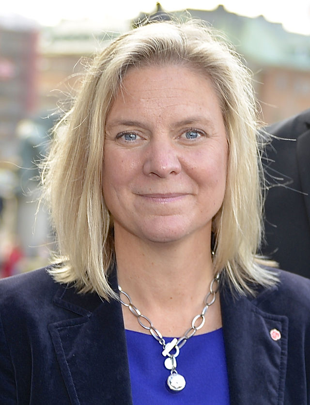 Magdalena Andersson - Sveriges nya finansminister - Släktingar-bloggen