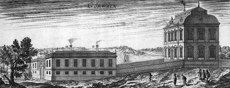 Görvälns slott på 1670-talet