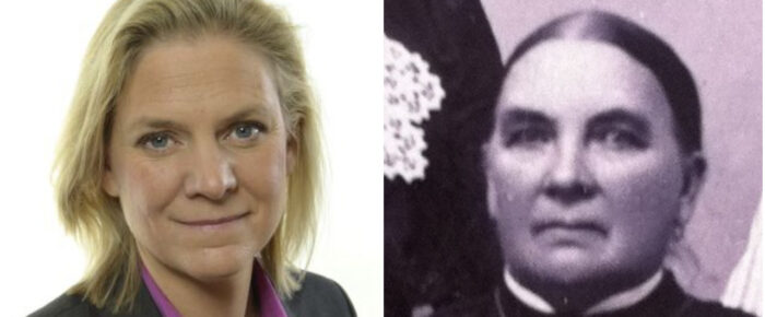 Lärare, borgmästare och häxor i Magdalena Anderssons släkt