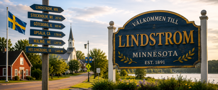 10 svenska avtryck i den amerikanska geografin